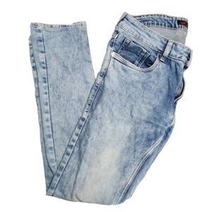 Flying Machine Light Wash Denim Jeans Men's Size 32 - Distressed Fade Look